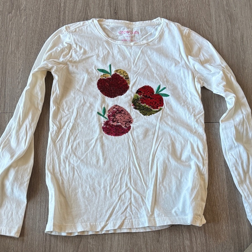 Crewcuts Cream Long Sleeve Shirt